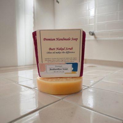 Butt Naked Scrub Soap