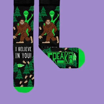 I Believe In You Freakers Socks