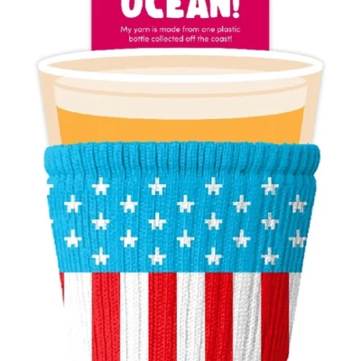 America Slippy | Pint Glass, Coffee Cup Sleeve & Can Koozie