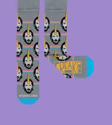 Keanucorn Freakers Socks