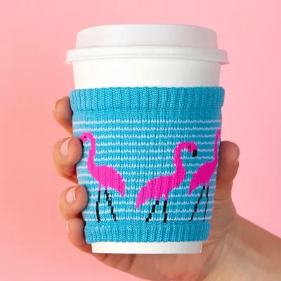 Lawn Flamingo | Pint Glass, Coffee Cup Sleeve & Can Koozie