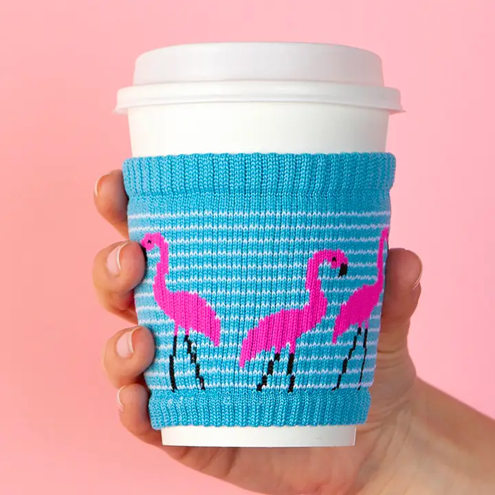 Lawn Flamingo | Pint Glass, Coffee Cup Sleeve & Can Koozie