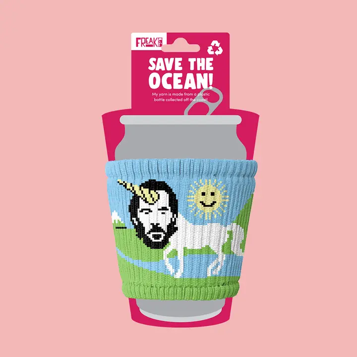 Keanucorn Slippy | Pint Glass, Coffee Sleeve & Can Koozie