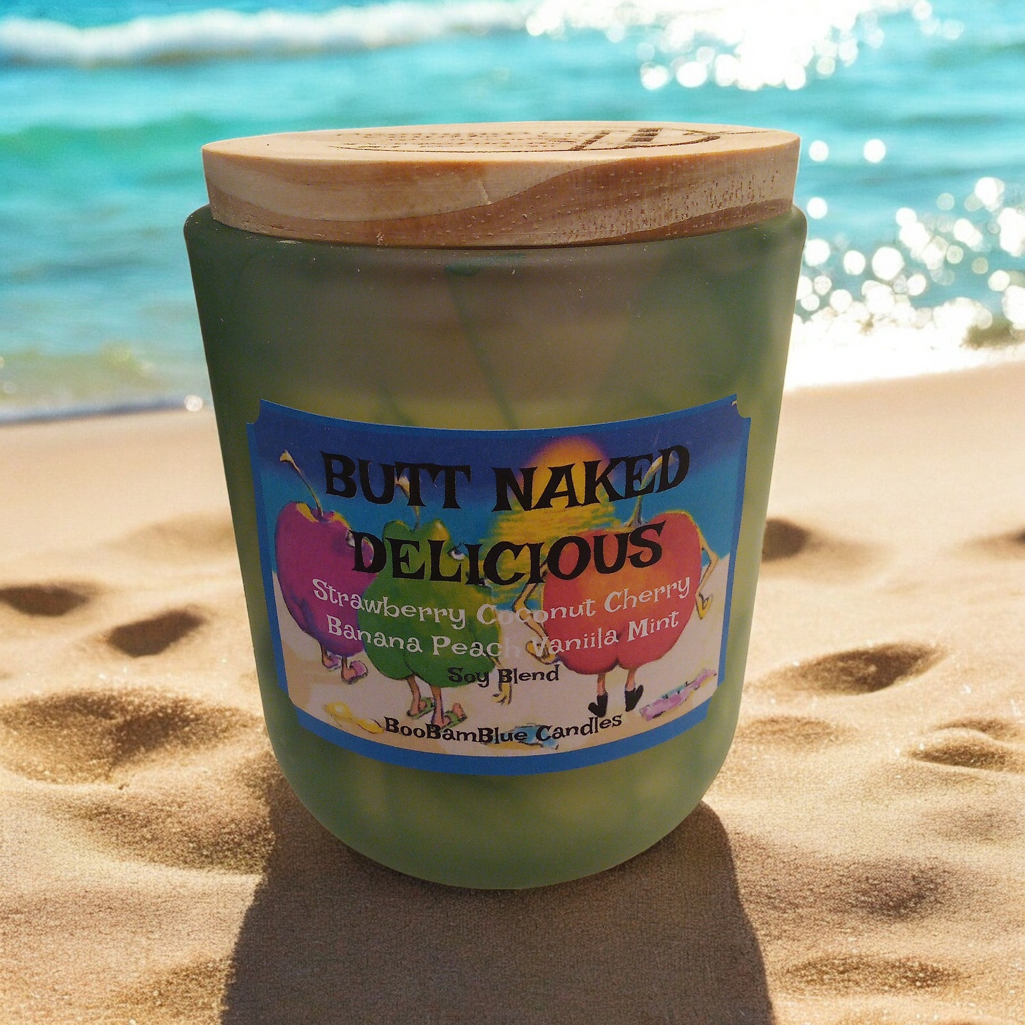 Butt Naked Delicious 14oz Swirl Candle