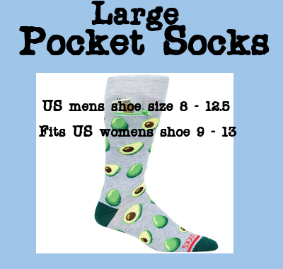 Large Pocket Socks